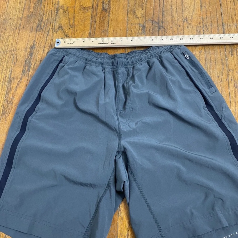 Fourlaps Advance Lined Shorts 9" Men’s Size M Gray EUC. - Picture 10 of 12